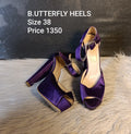 Butterfly heels 38
