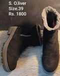S.Olive boots