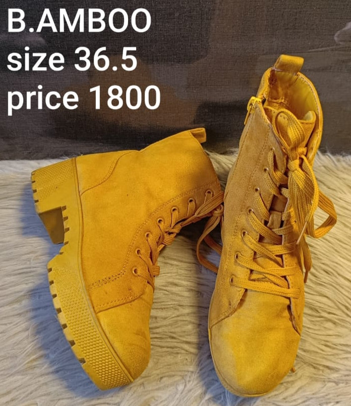 Bamboo boots
