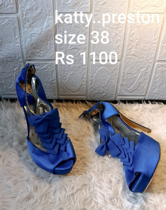 Katty Preston blue heels