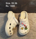 White crocs