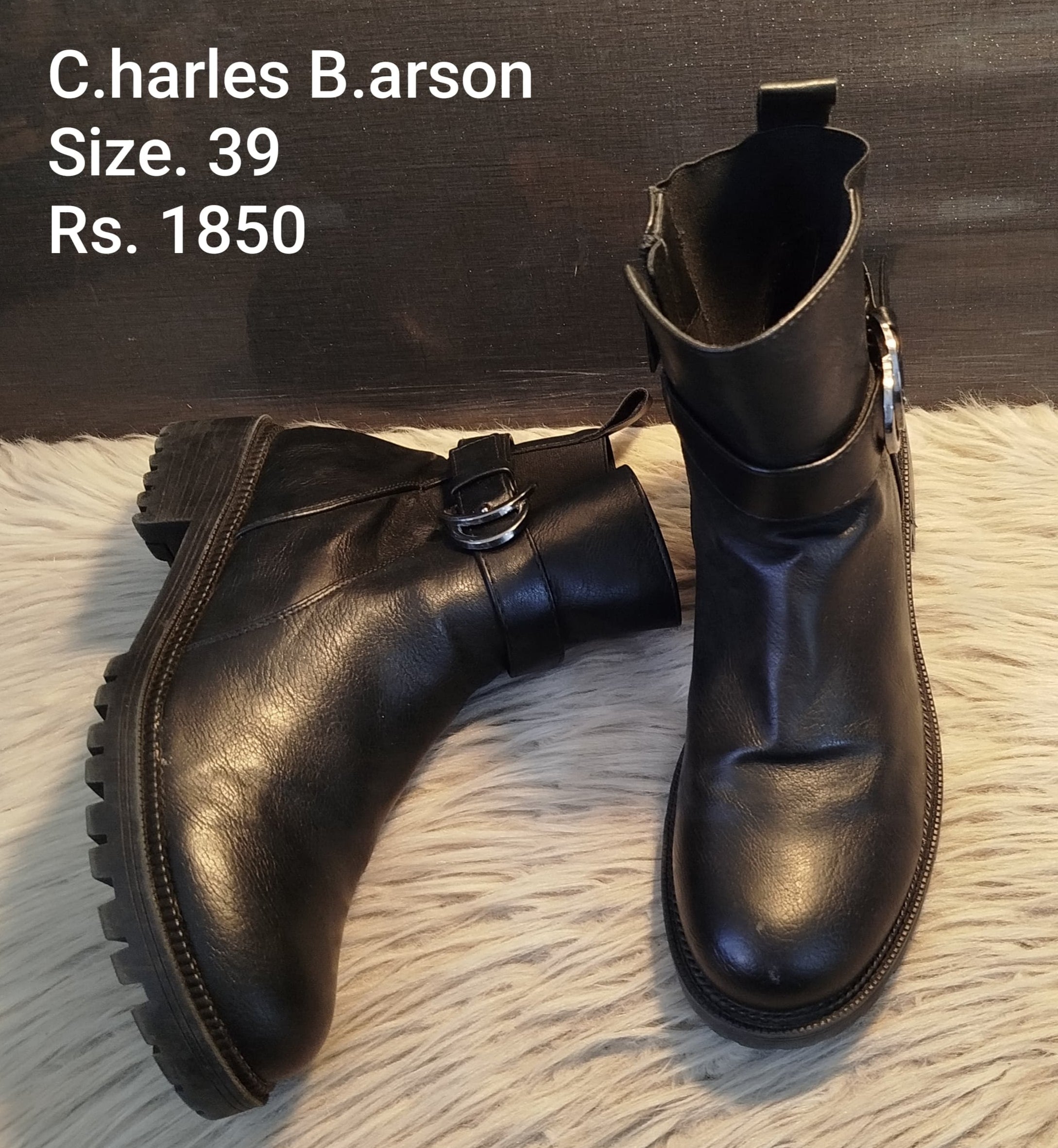Charles  Barson Boots