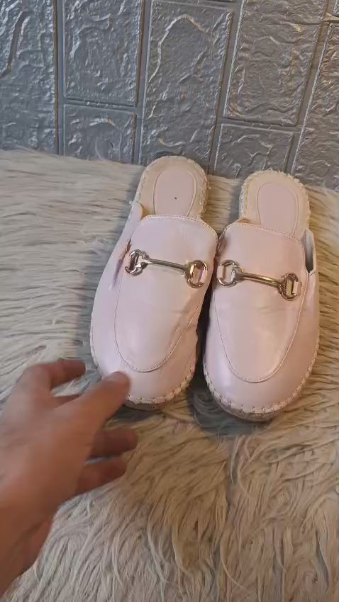 CUT LOAFERS 39