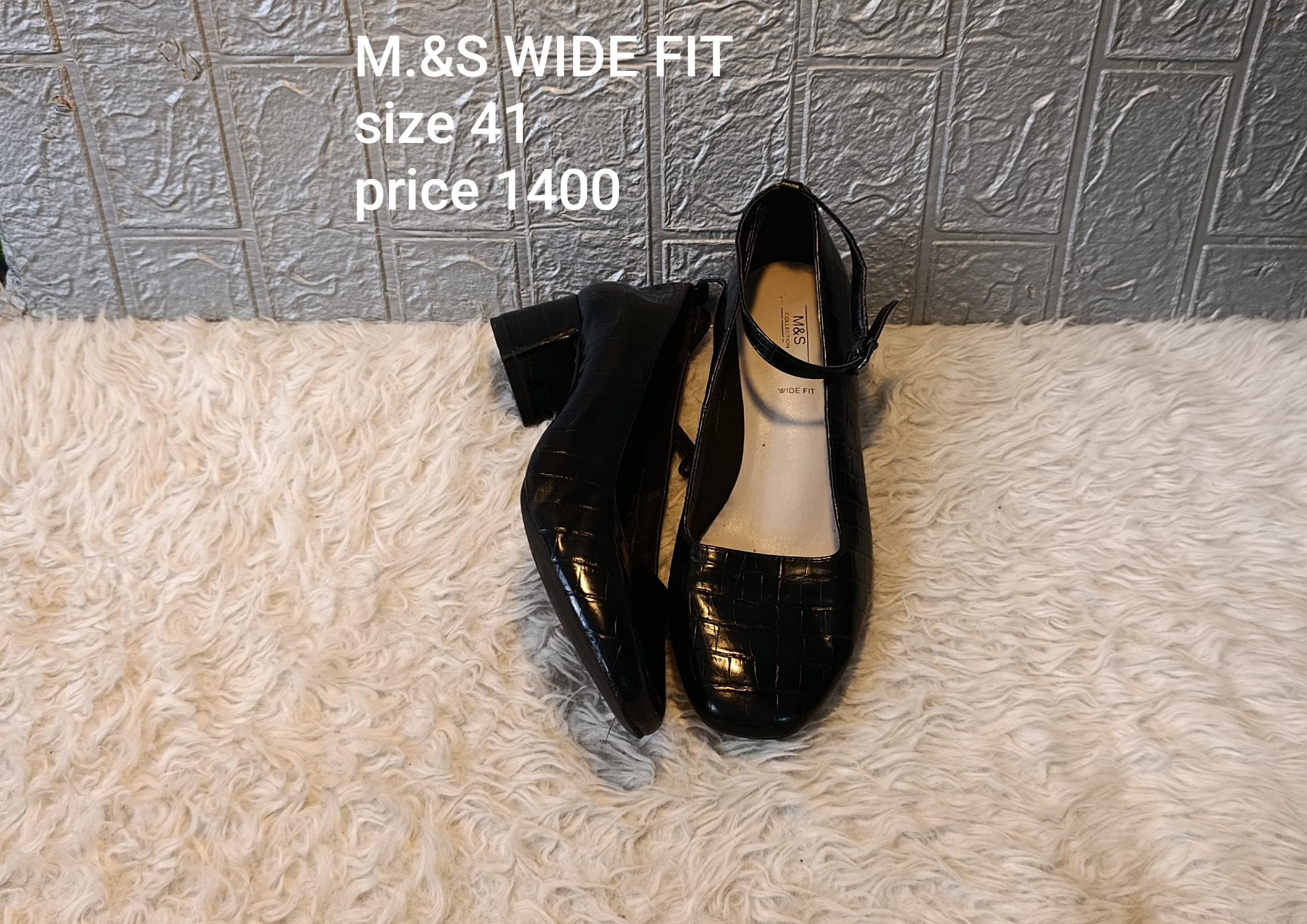 M&S wide fit 41