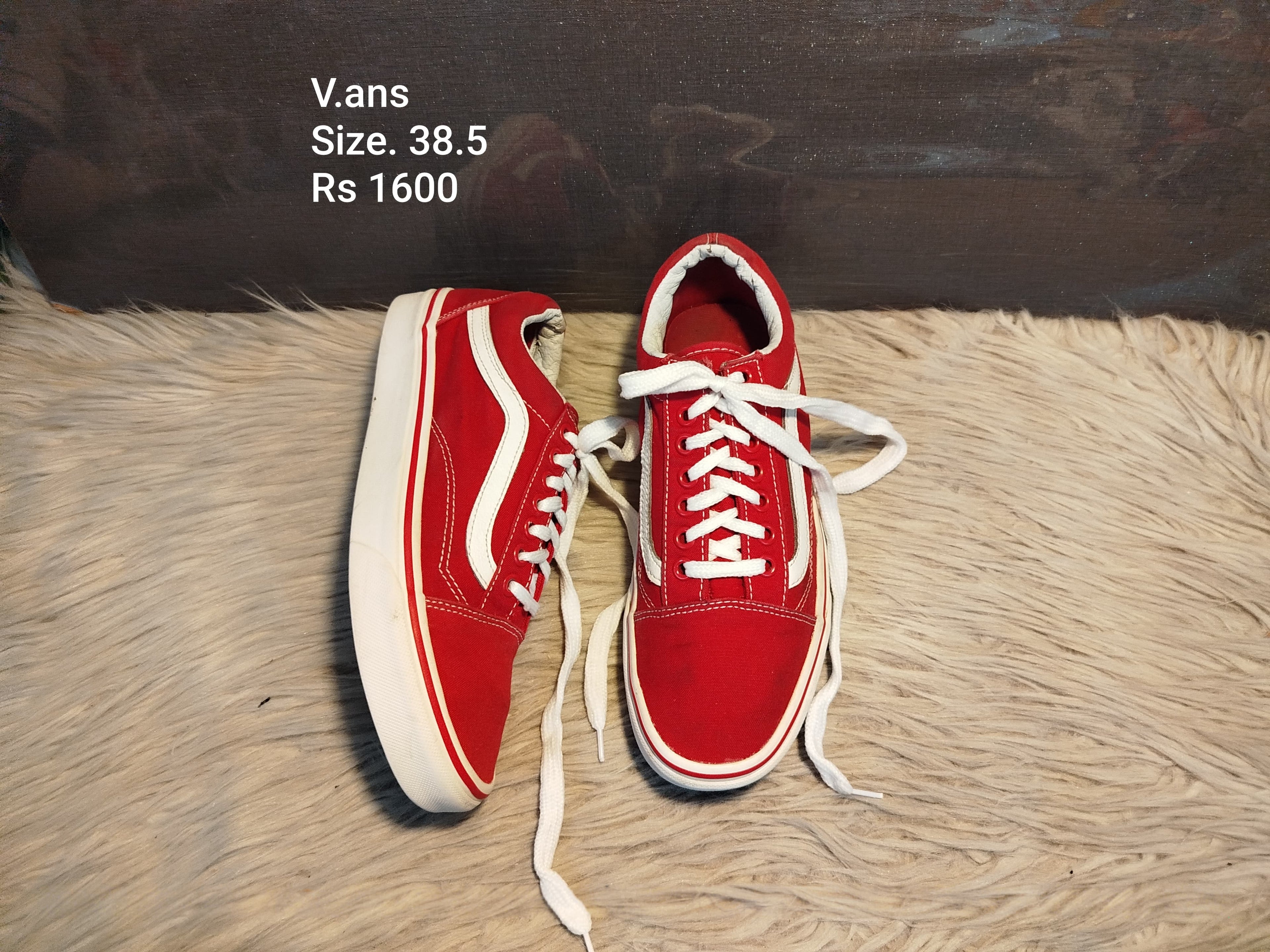Vans 38.5
