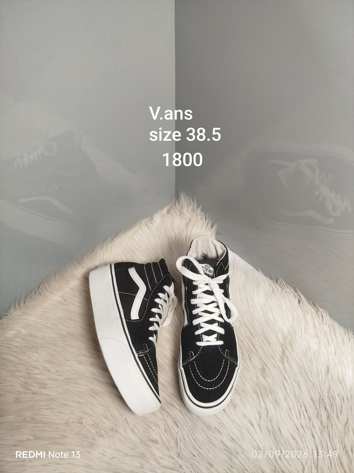Vans 38.5